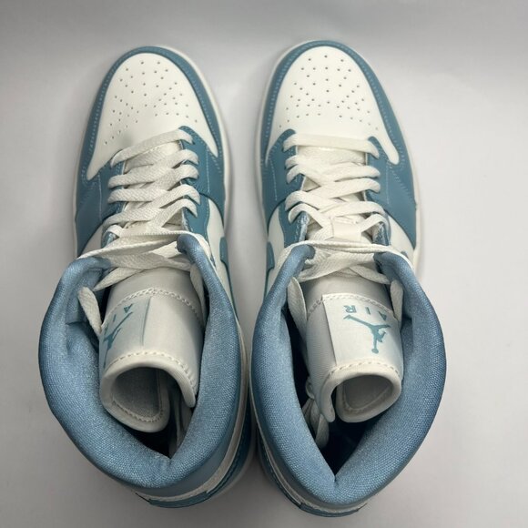 Jordan 1 Mid UNC Women\'s Size 11 / Men\'s 9.5 BQ6472-141